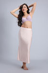 Zivame Shimmer Stretchy Saree Underskirt  - Sepia Rose — thumbnail 4